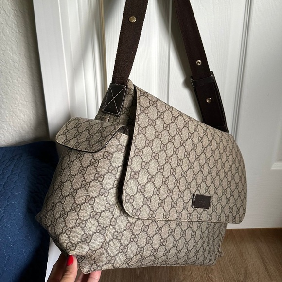 Gucci GG Plus Diaper Bag - Picture 1 of 9